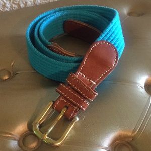 Leather & Cloth | Blue Belt
